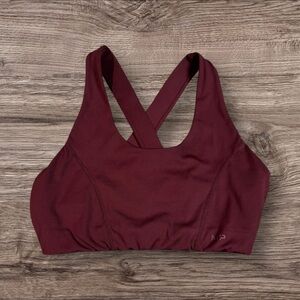 Like New- MyProtien MP Women's Burgundy Sports Bra Size Medium
